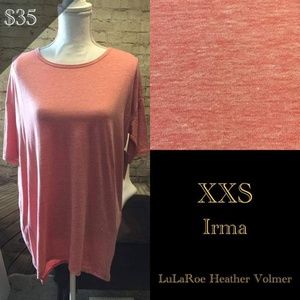 NWT LuLaRoe Irma Shirt XXS